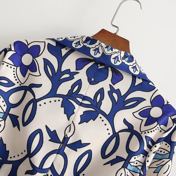 Palm Print Midi Skirts Set - Picture 13 of 16